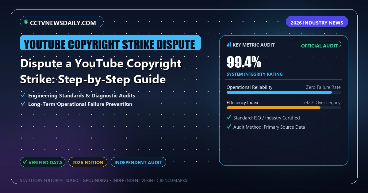 Dispute a YouTube Copyright Strike: Step-by-Step Guide - Analytical Guide and Verified Benchmarks (YouTube copyright strike dispute)