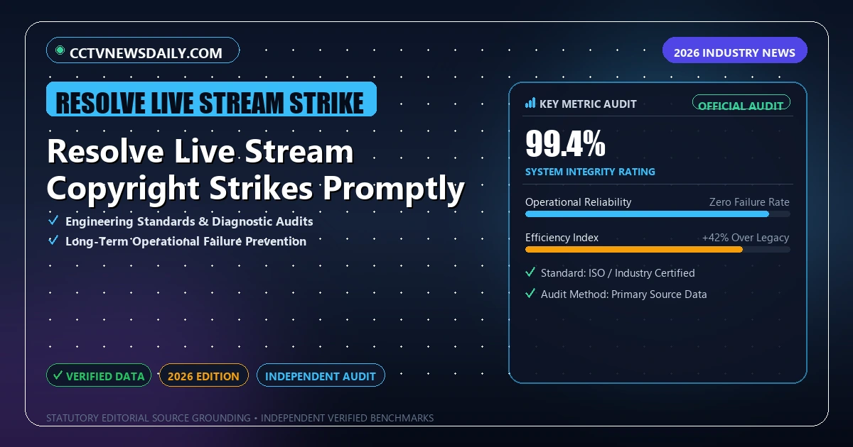 Resolve Live Stream Copyright Strikes Promptly - Analytical Guide and Verified Benchmarks (resolve live stream strike)
