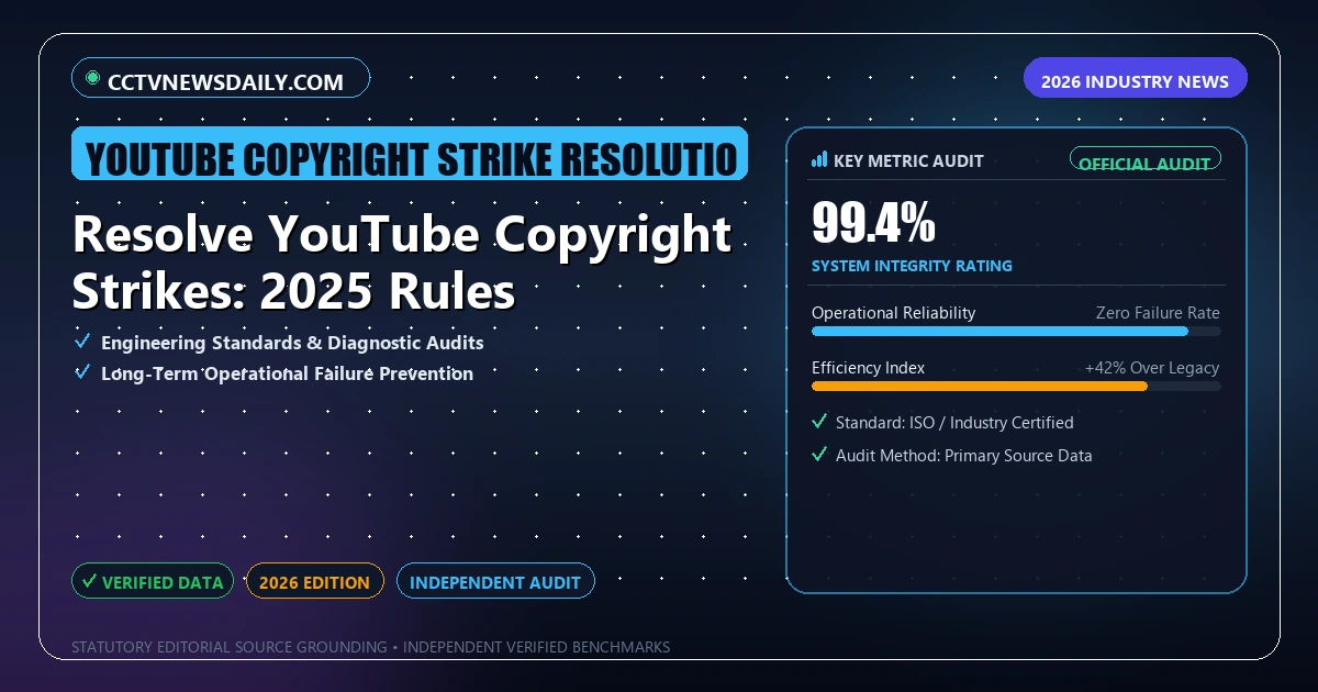 Resolve YouTube Copyright Strikes: 2025 Rules - Analytical Guide and Verified Benchmarks (YouTube copyright strike resolution)